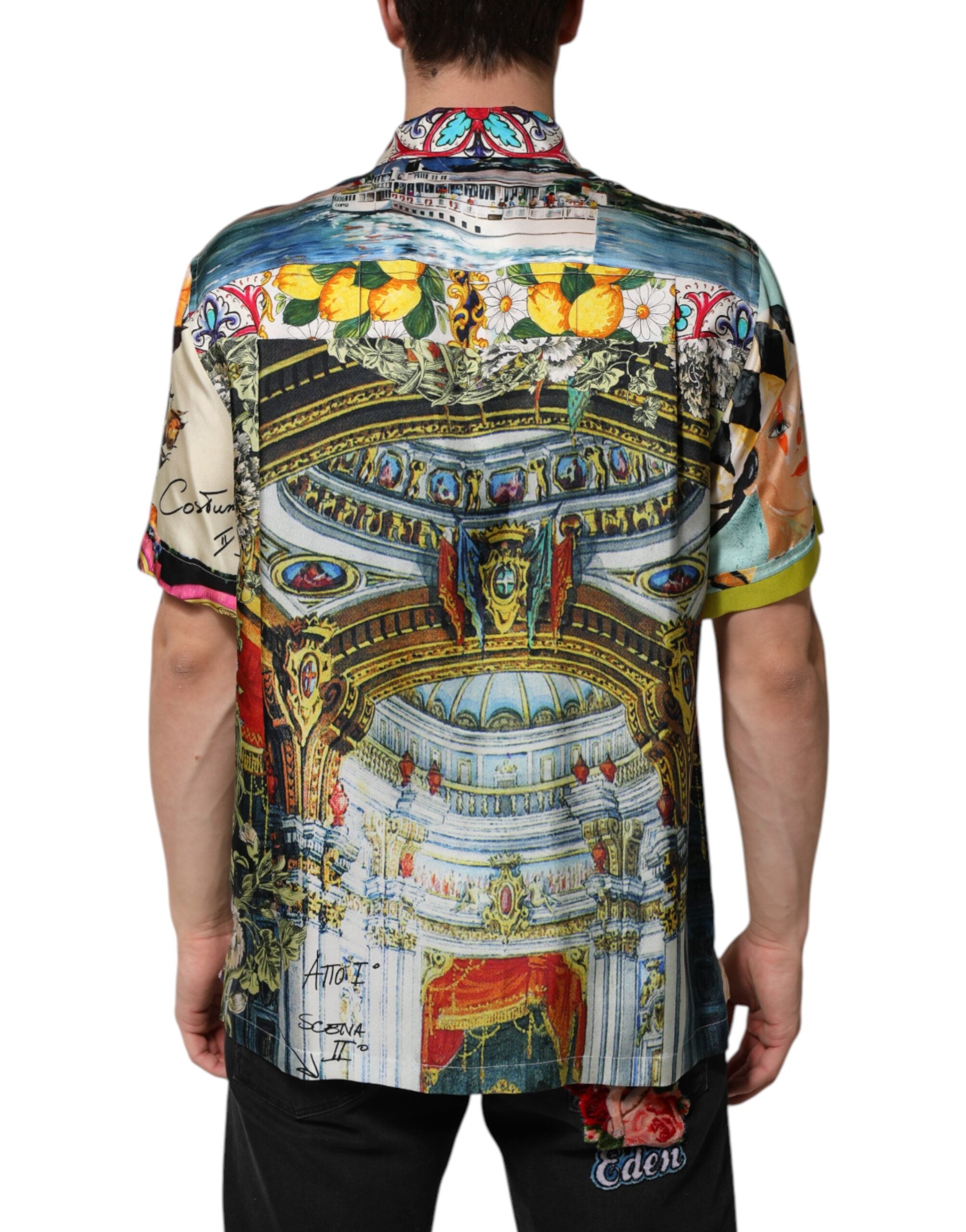 Multicolor Printed Button Down Casual Shirt - ventzia