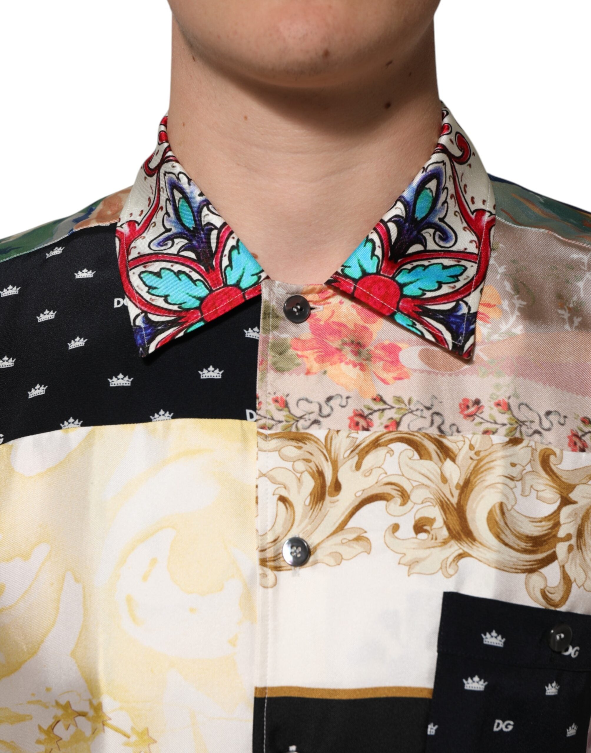 Multicolor Printed Button Down Casual Shirt - ventzia