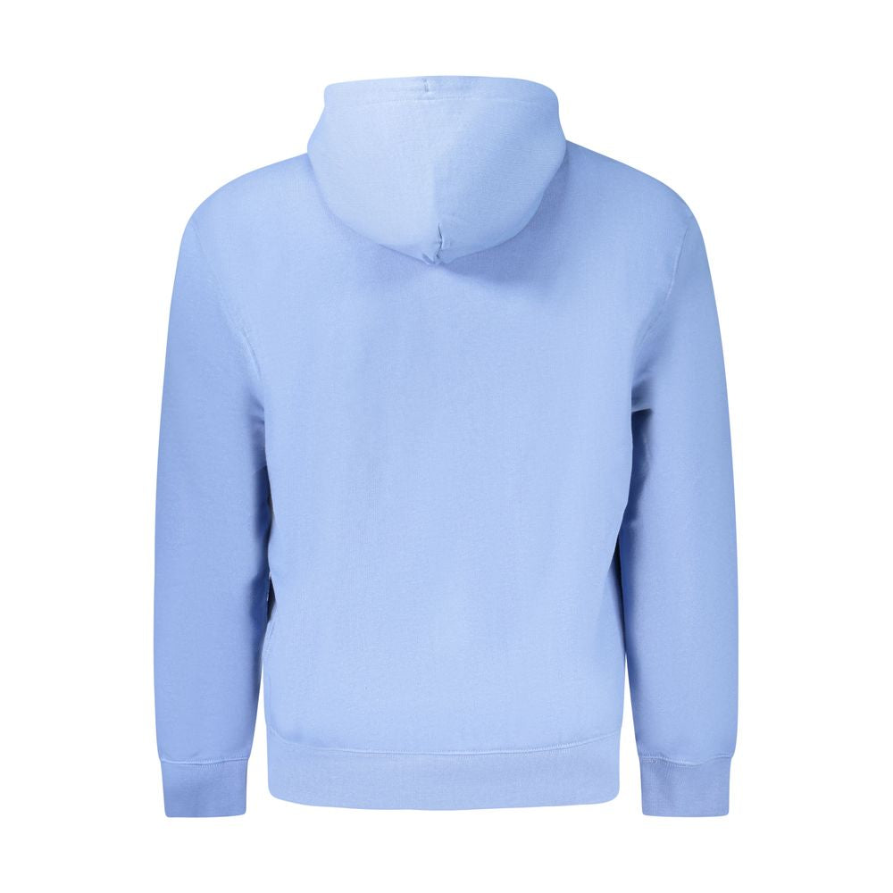 Blue Recycled Polyester Men Sweater - ventzia