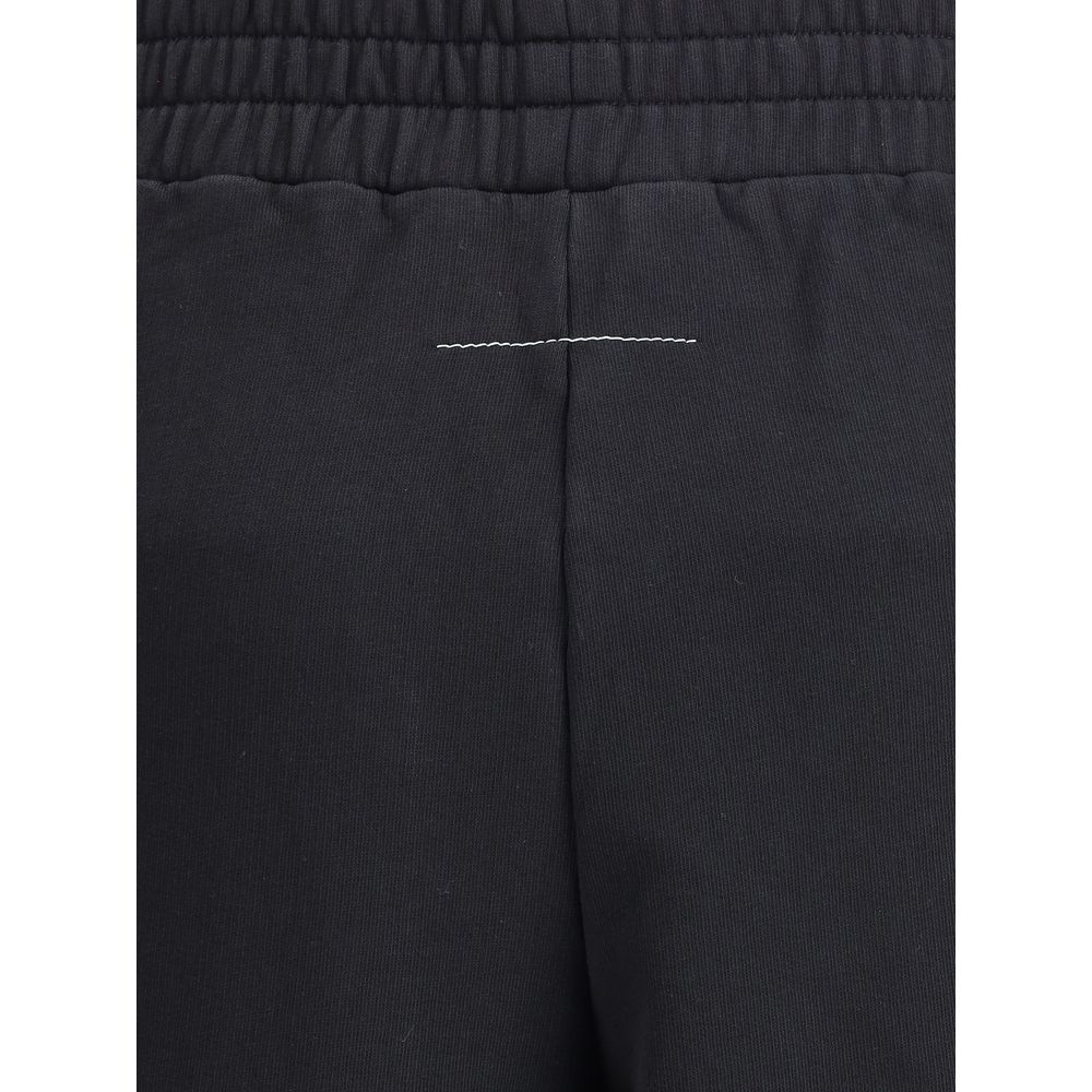 Black Cotton Joggers (Workout Pants) - ventzia