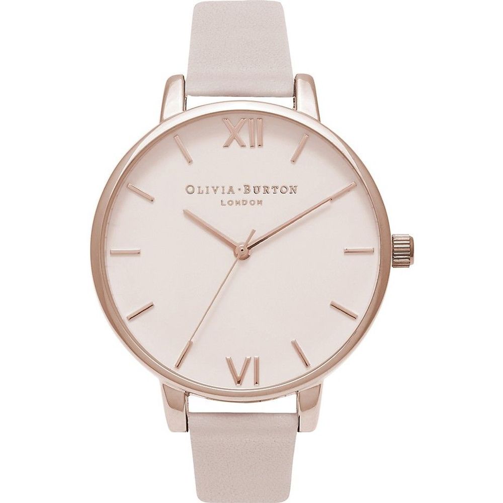 White Artificial Leather Watch - ventzia