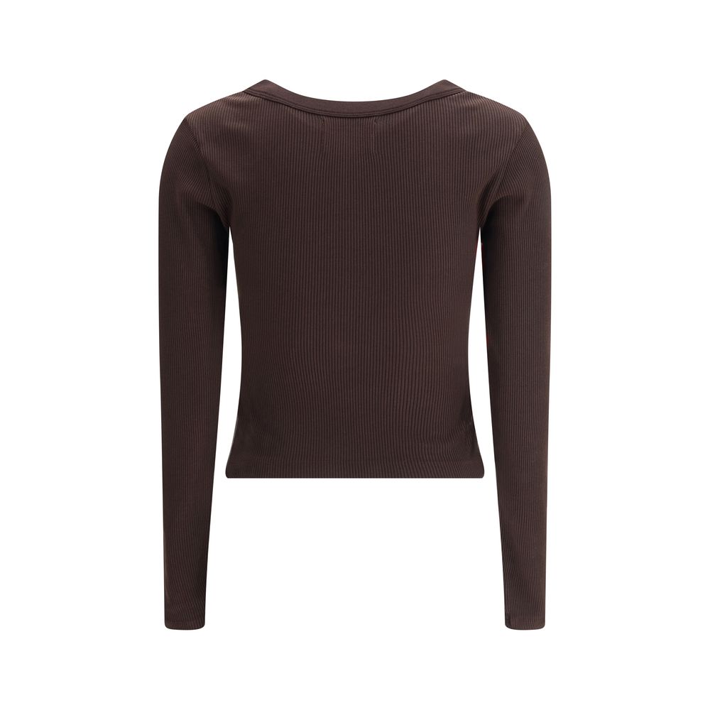 Brown Cotton Top - ventzia