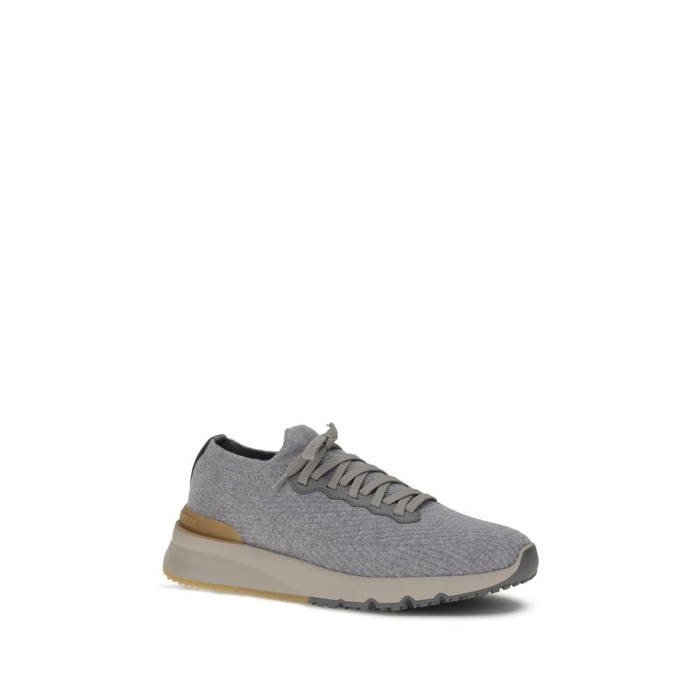 Gray Rubber Athletic Sneakers - ventzia