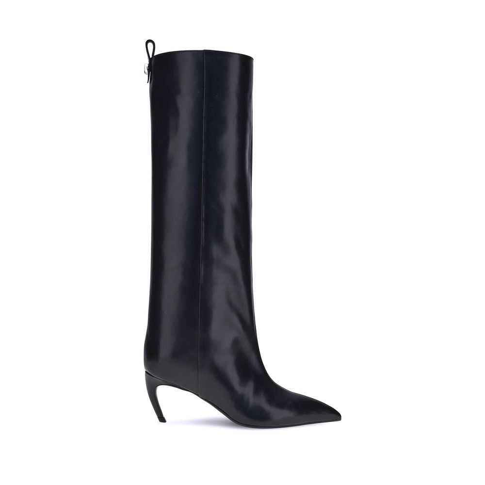 High leather Boots - ventzia