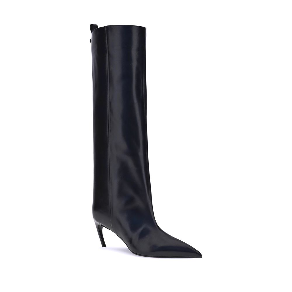 High leather Boots - ventzia