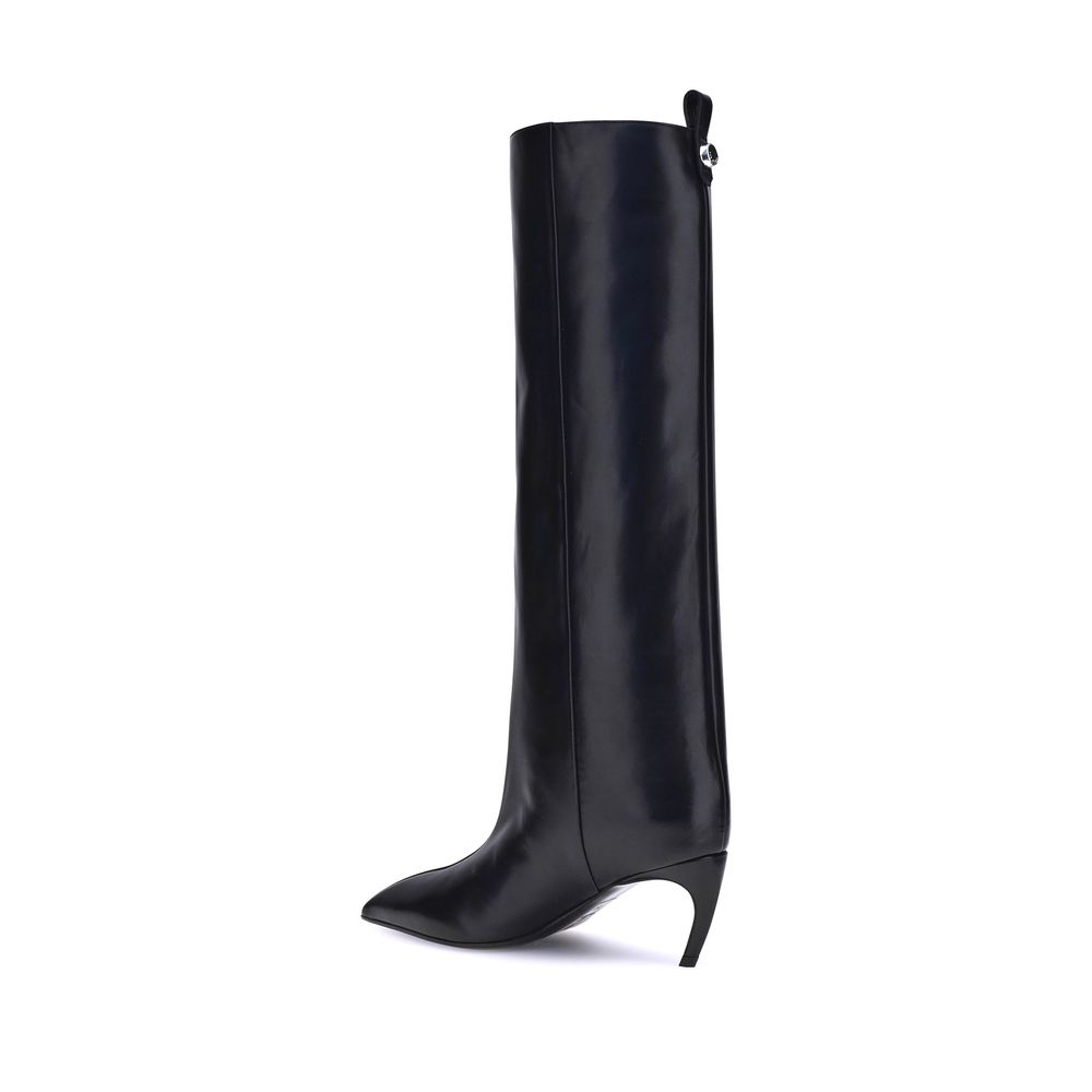 High leather Boots - ventzia