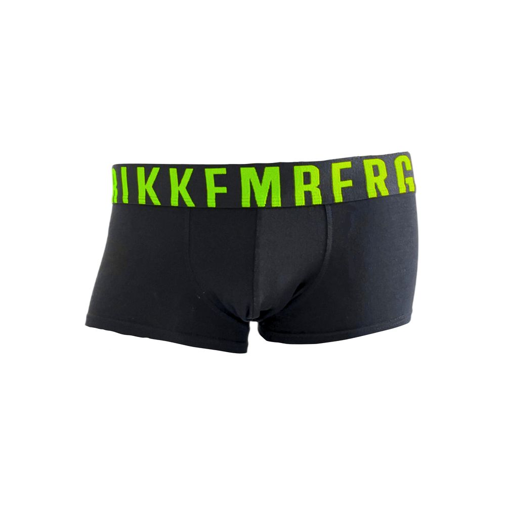 Black Cotton Men Boxer - ventzia
