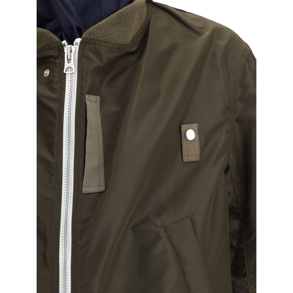 Nylon bomber Jacket - ventzia