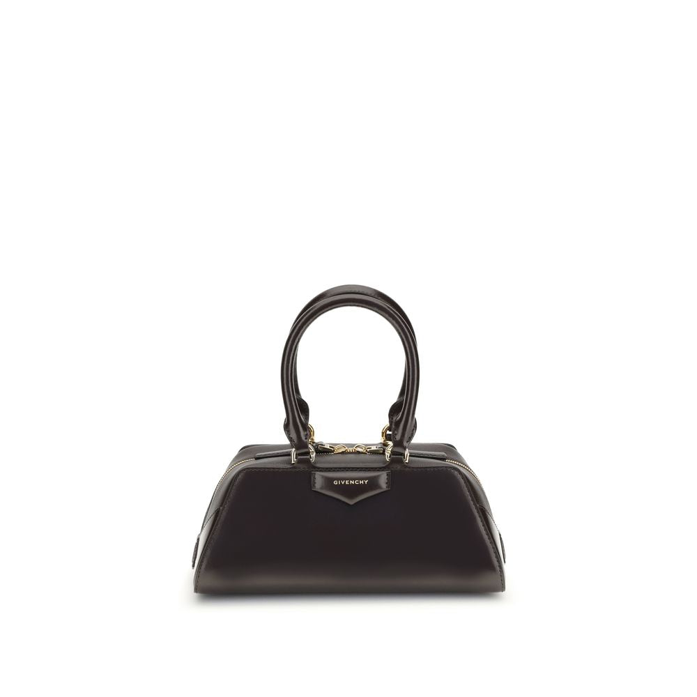 Brown Calf Leather Bos Taurus Handbag - ventzia