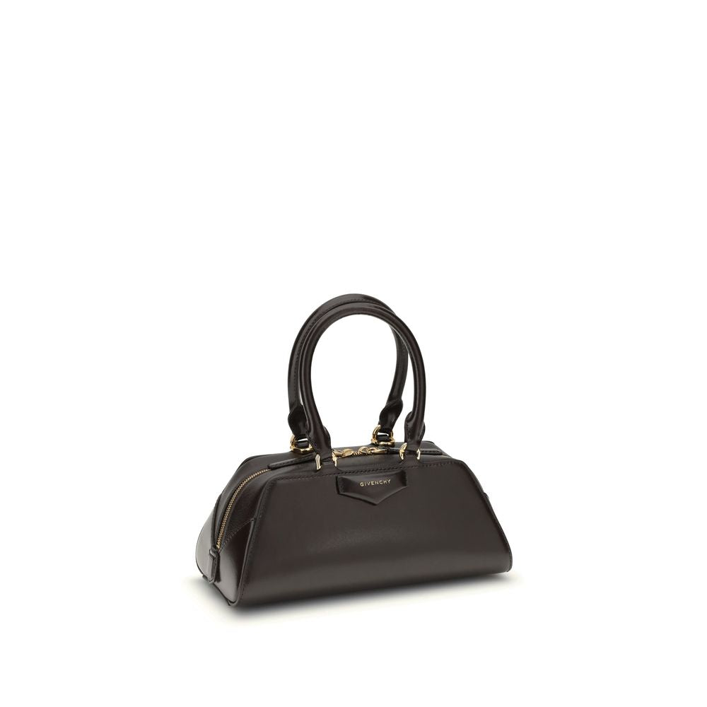 Brown Calf Leather Bos Taurus Handbag - ventzia