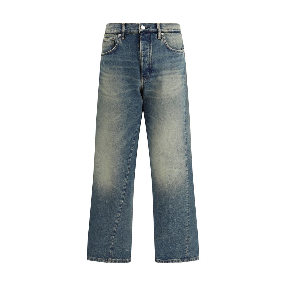 Blue Cotton Jeans Denim - ventzia