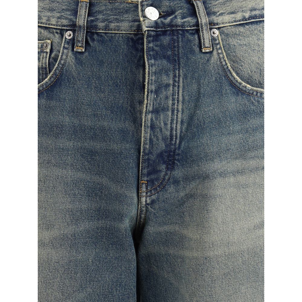Blue Cotton Jeans Denim - ventzia
