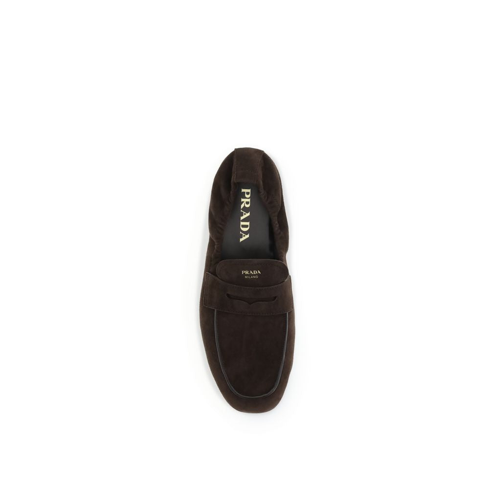 Brown Lamb Ovis Aries Aries Slip-On Loafers - ventzia