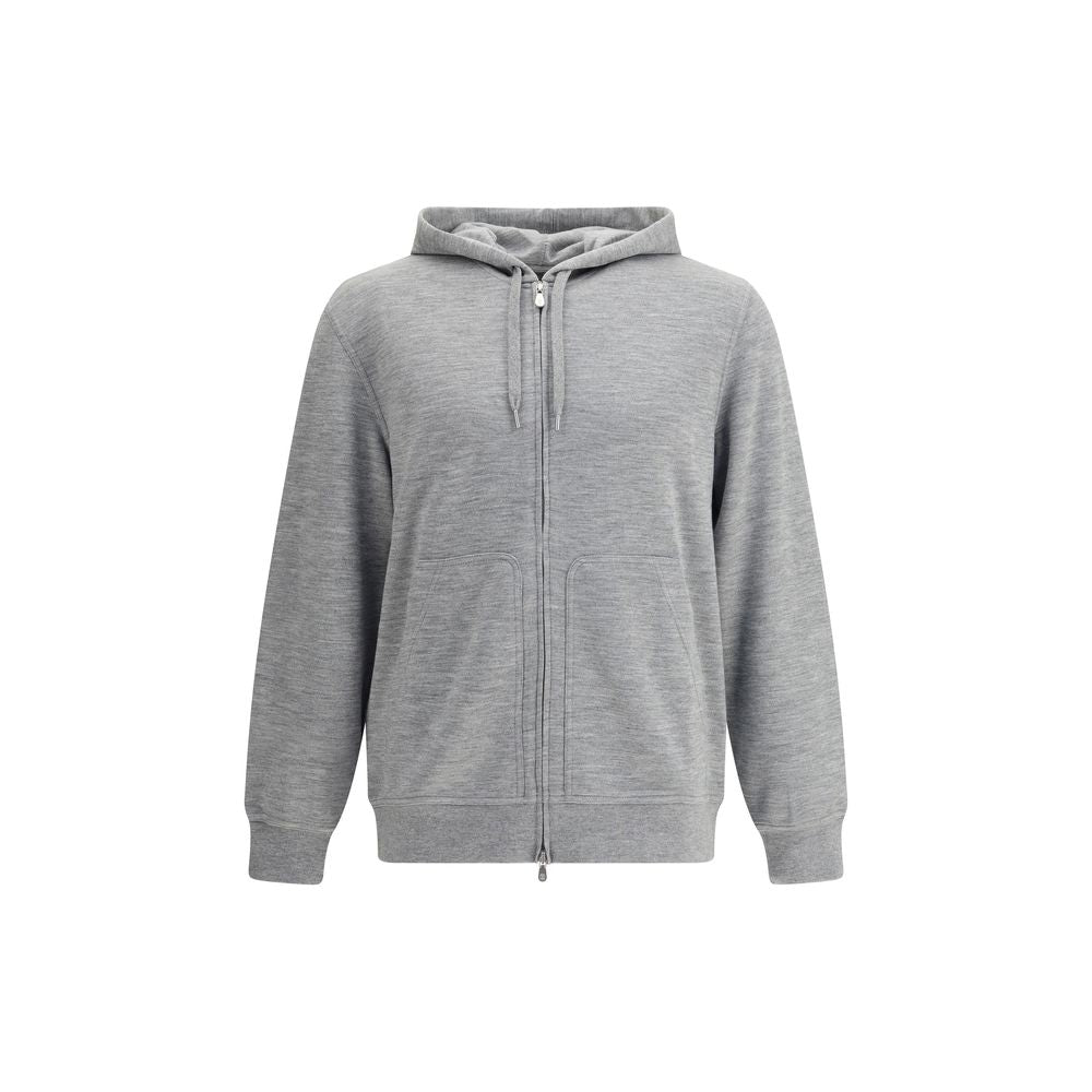 Gray Cashmere Sweatshirt - ventzia