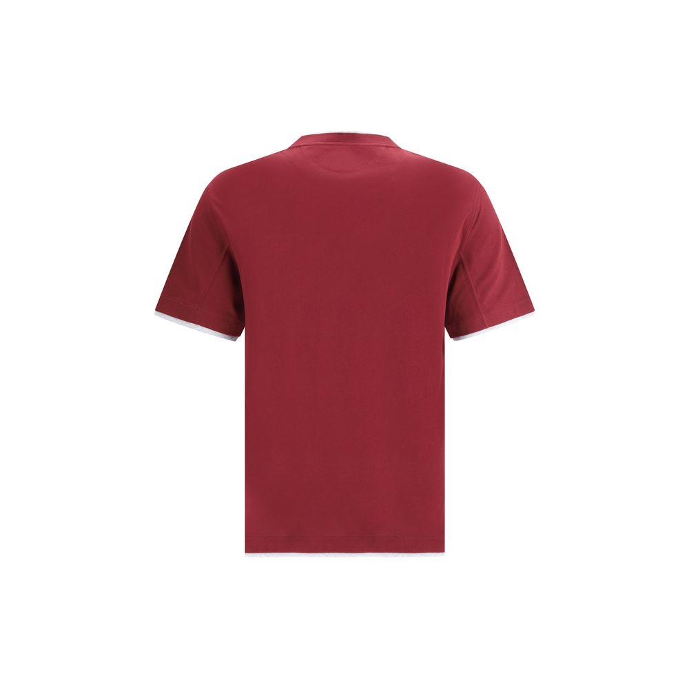 Bordeaux Cotton T-Shirt - ventzia