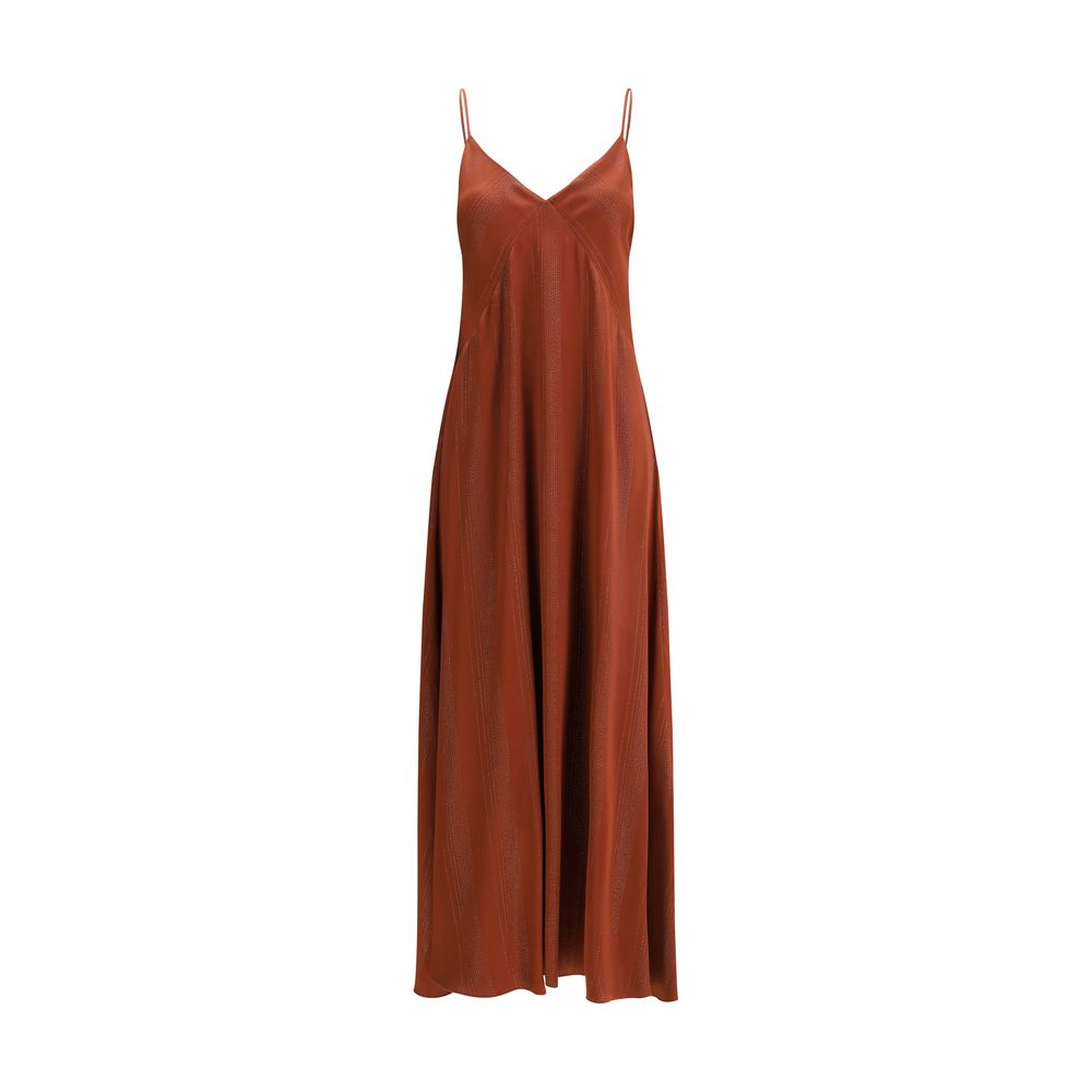 Silk long Dress - ventzia