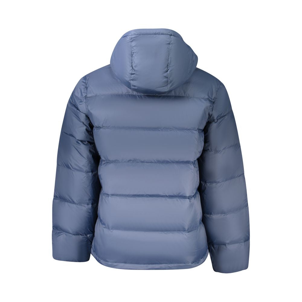 Blu Poliammide Men's Jacket - ventzia