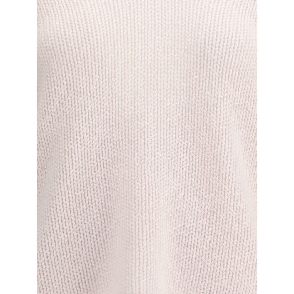 Cashmere and wool V-neck Sweater - ventzia