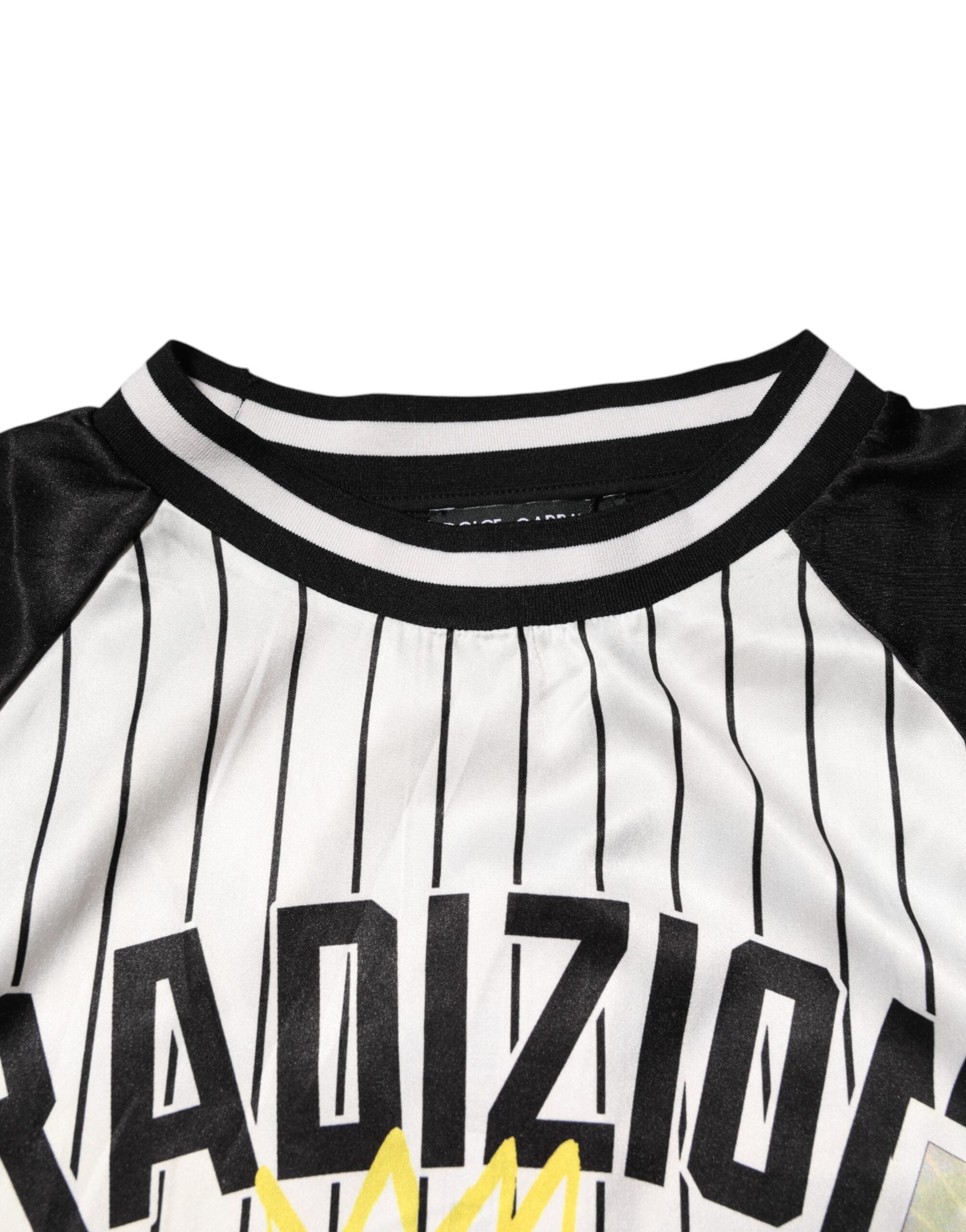 Tradizione Graffiti Print Oversized Men T-shirt - ventzia