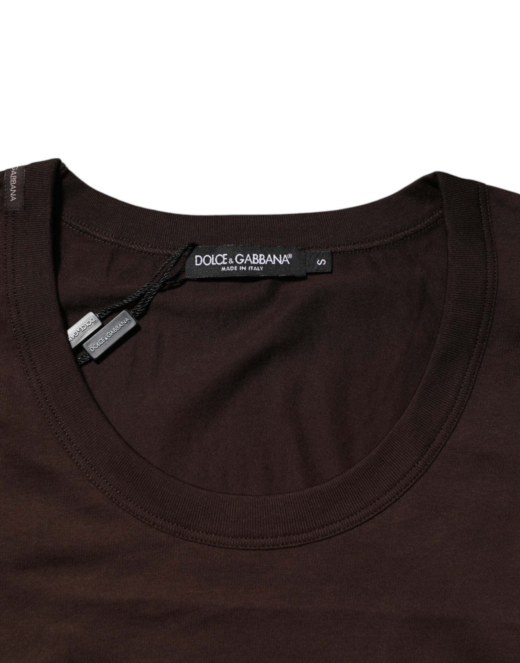 Brown Cotton Sleeveless Underwear Men Tank Top - ventzia
