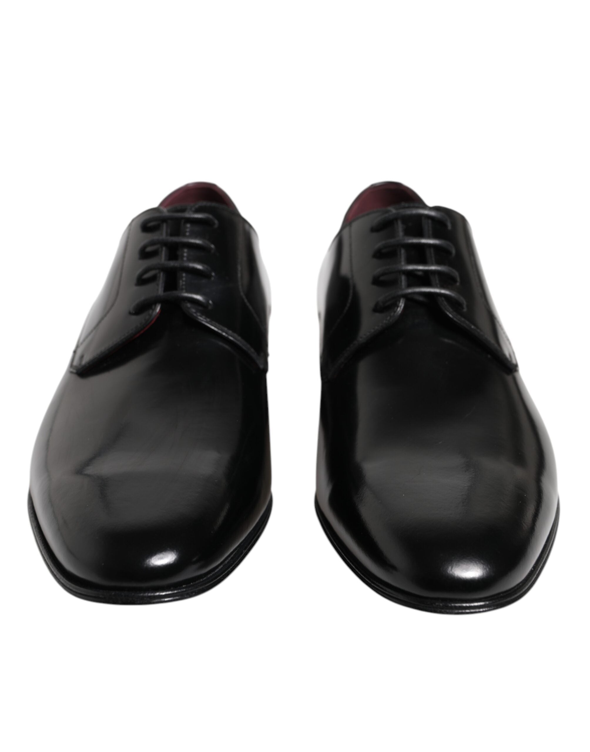 Men Dress Black Calfskin Leather Derby Shoes - ventzia
