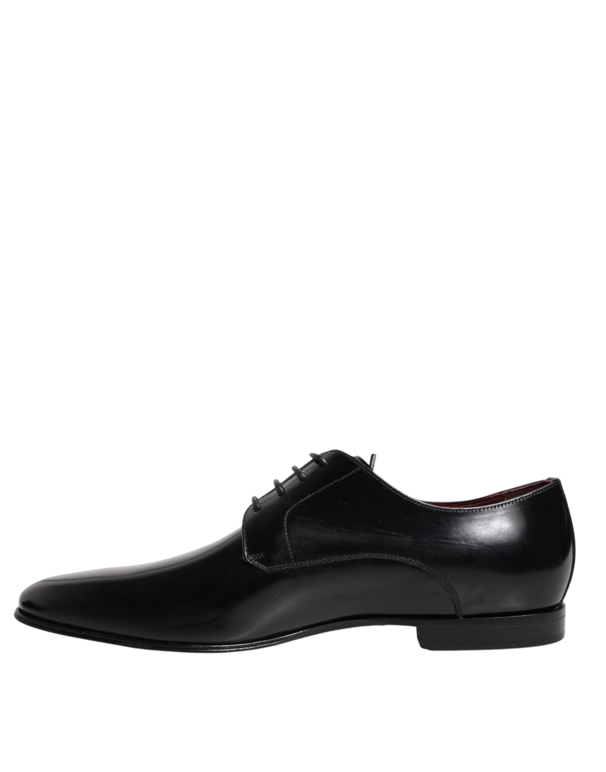 Men Dress Black Calfskin Leather Derby Shoes - ventzia