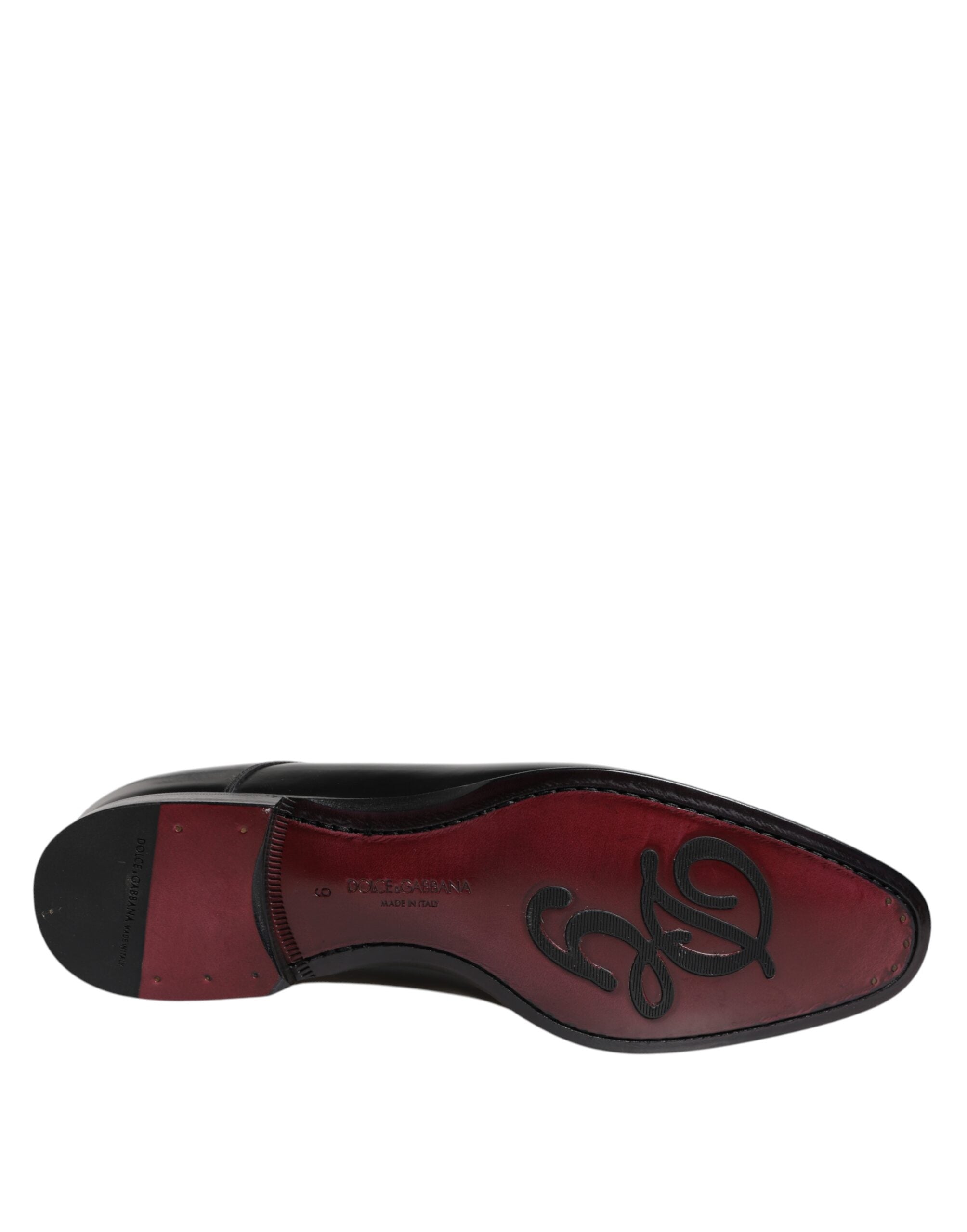 Men Dress Black Calfskin Leather Derby Shoes - ventzia