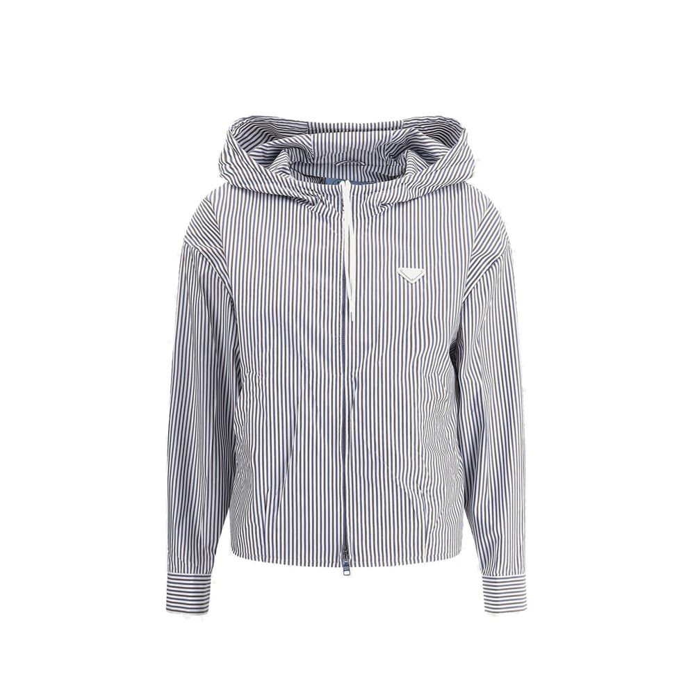 Striped hooded Jacket