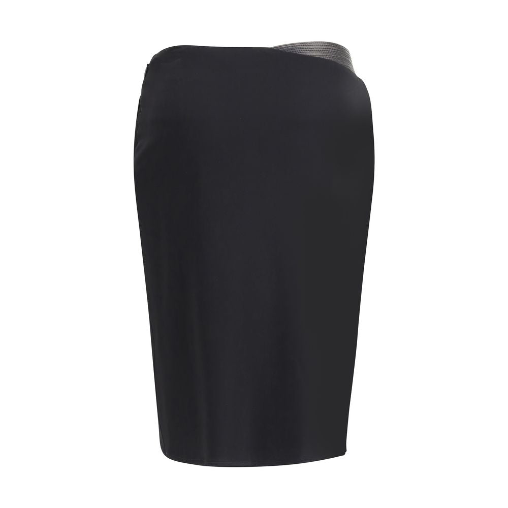 Draped jersey Skirt - ventzia