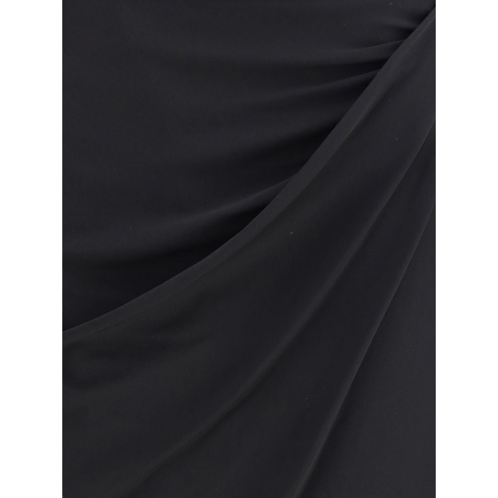 Draped jersey Skirt - ventzia