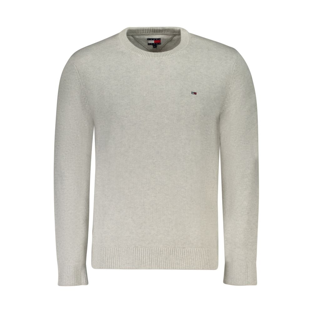 Gray Cotton Men Sweater - ventzia