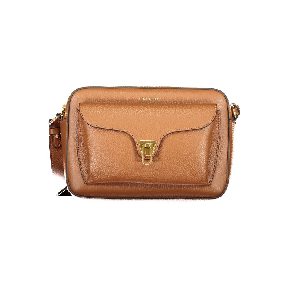 Brown Leather Women Handbag - ventzia