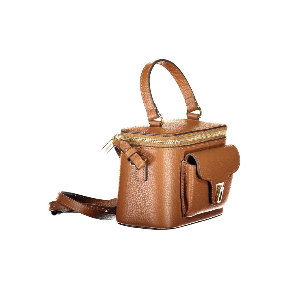 Brown Leather Women Handbag - ventzia