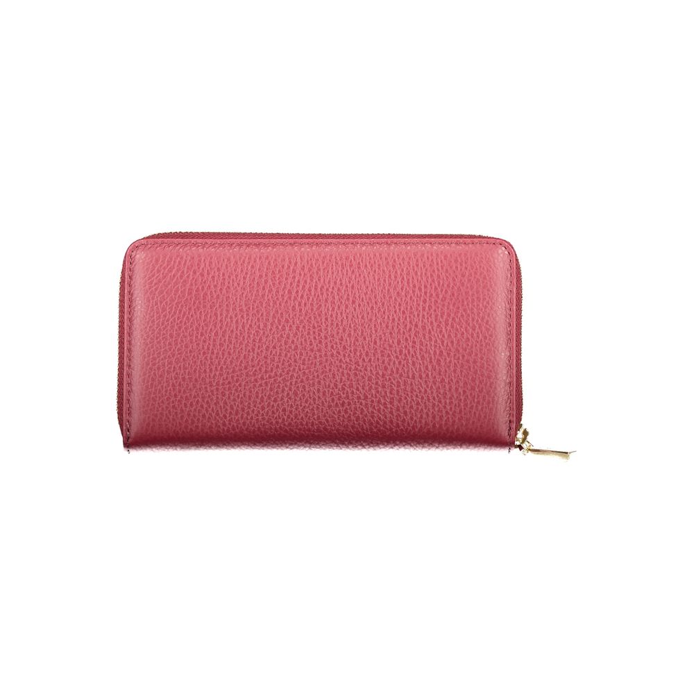 Purple Leather Women Wallet - ventzia