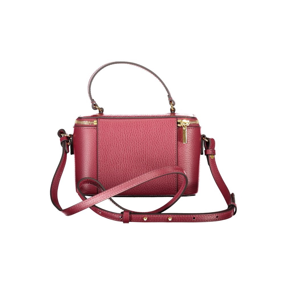 Purple Leather Women Handbag - ventzia