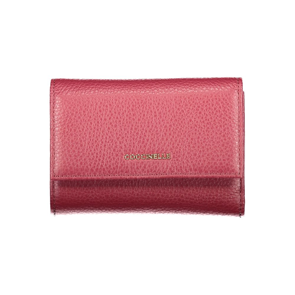 Purple Leather Women Wallet - ventzia