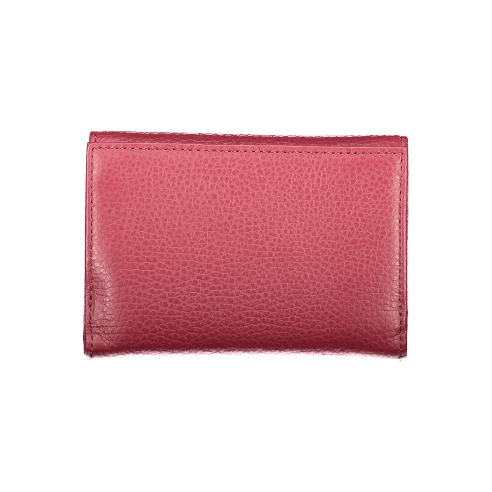 Purple Leather Women Wallet - ventzia