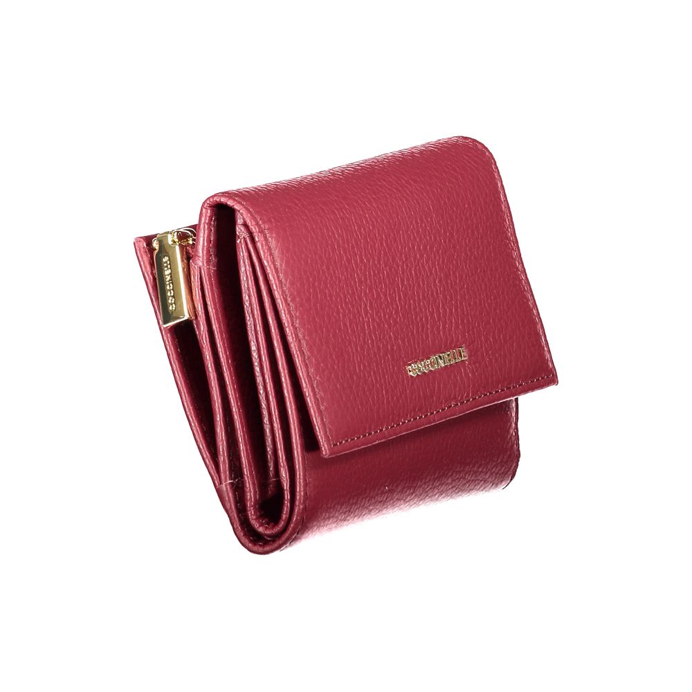 Purple Leather Women Wallet - ventzia