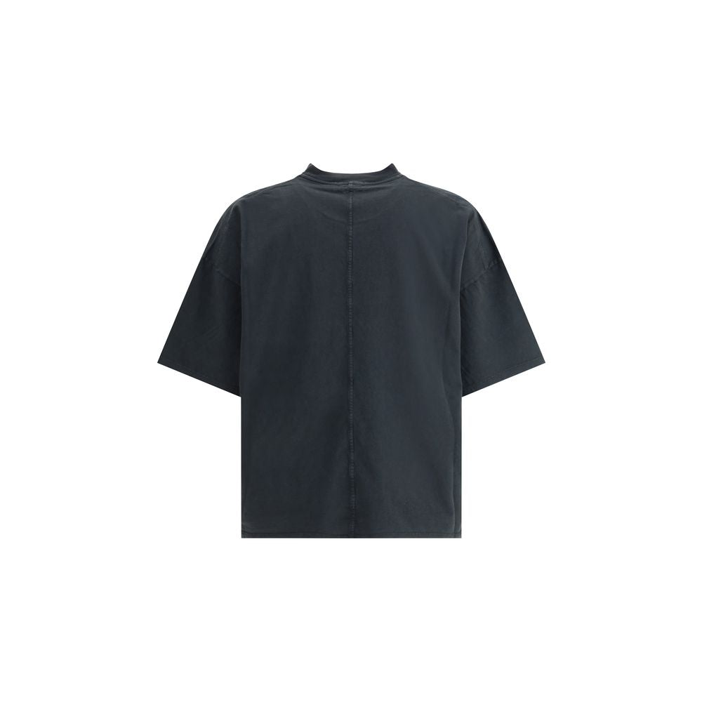 Black Cotton T-Shirt - ventzia