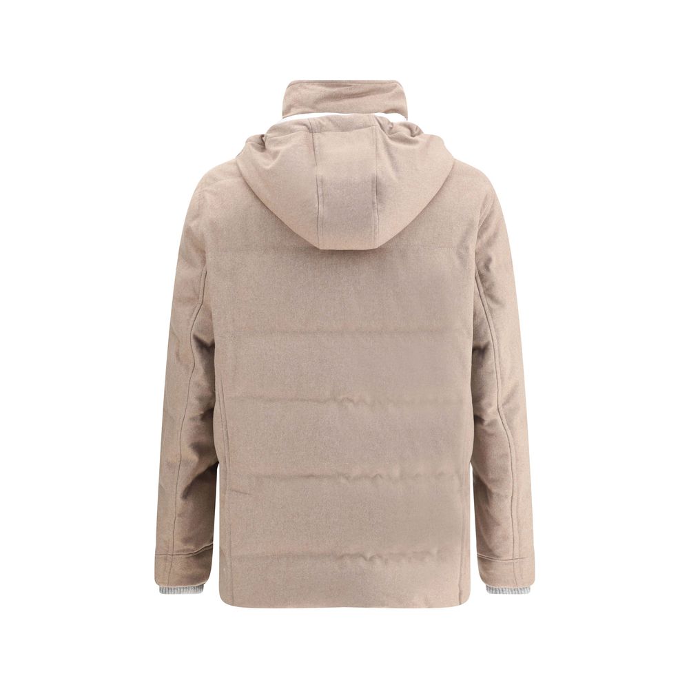 Beige Cashmere Coat - ventzia