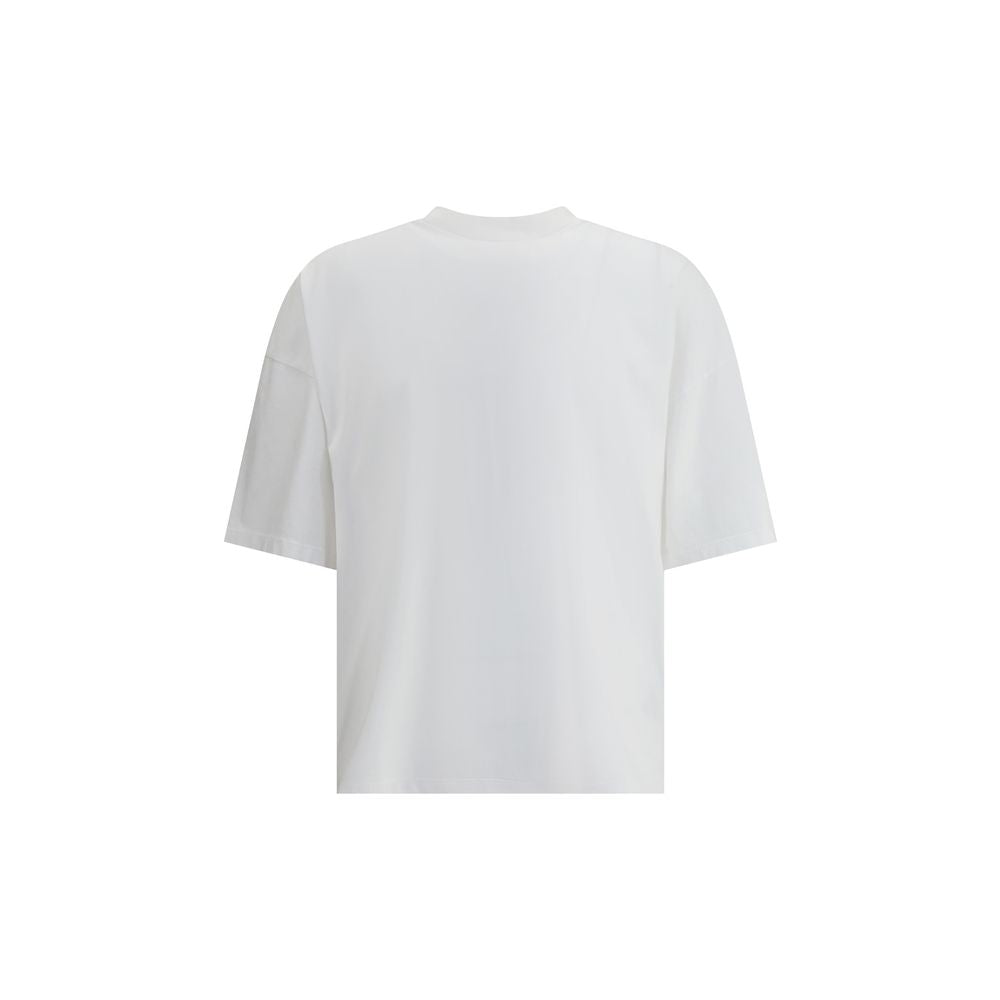 White Cotton T-Shirt - ventzia