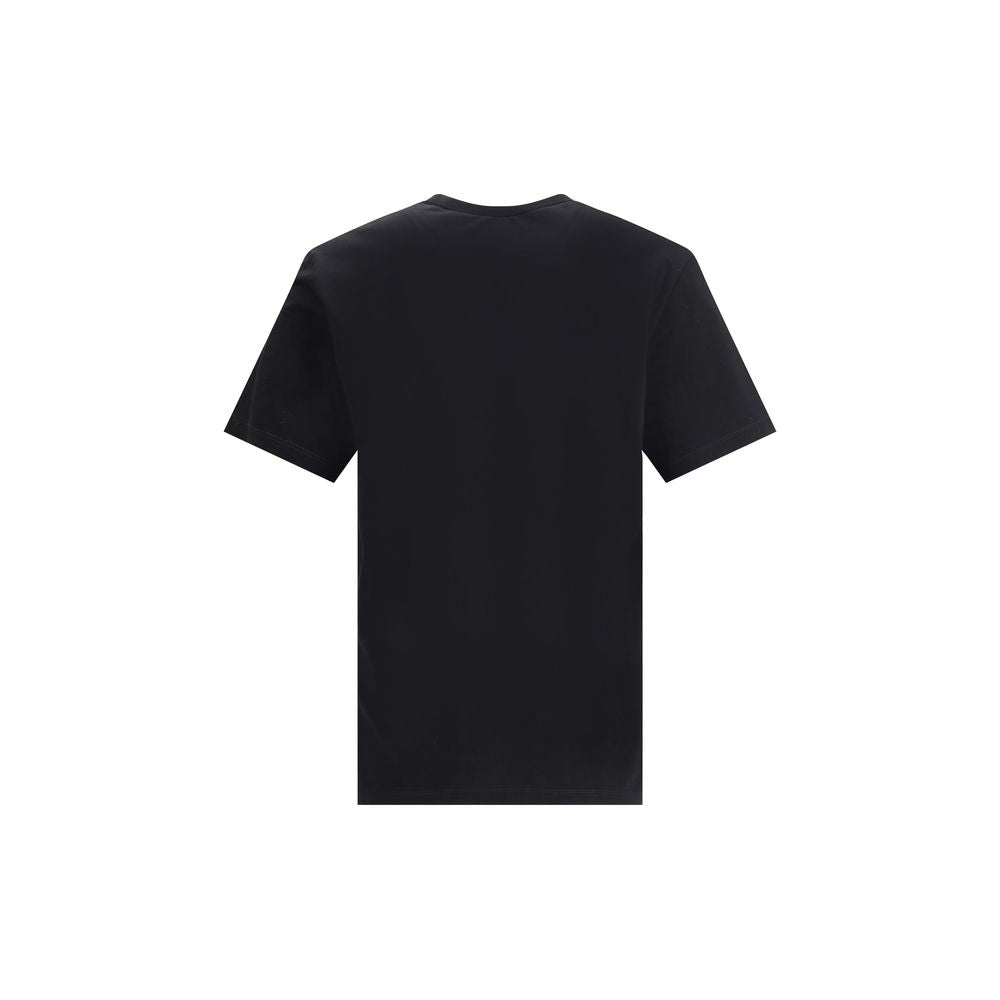 Black Cotton T-Shirt - ventzia
