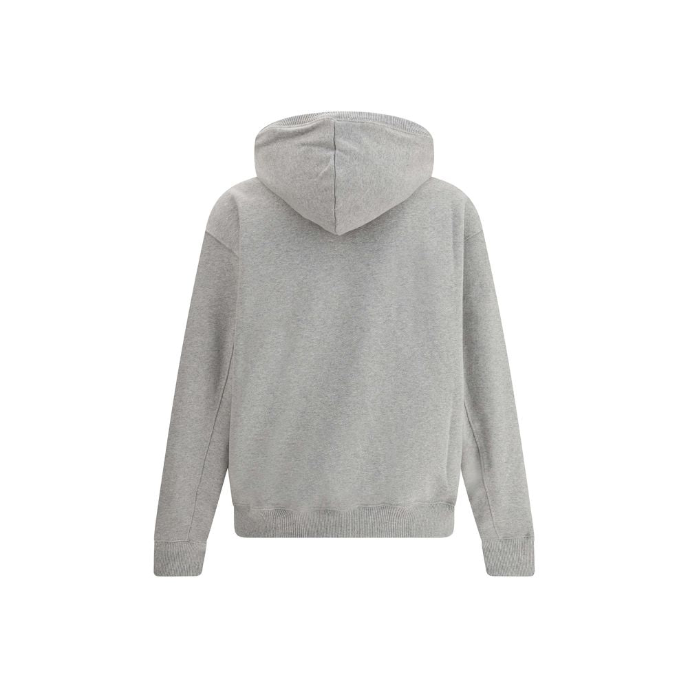 Gray Cotton Sweatshirt - ventzia