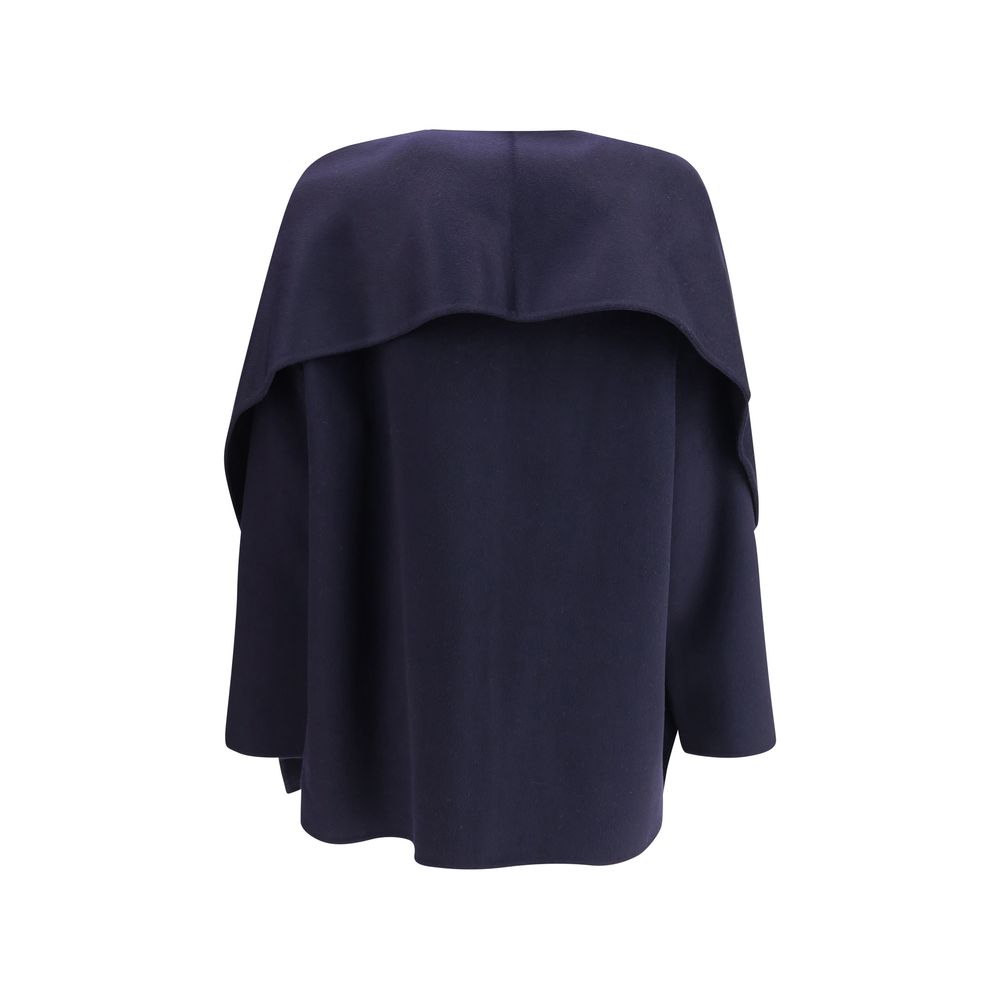 Blue Wool Coat - ventzia