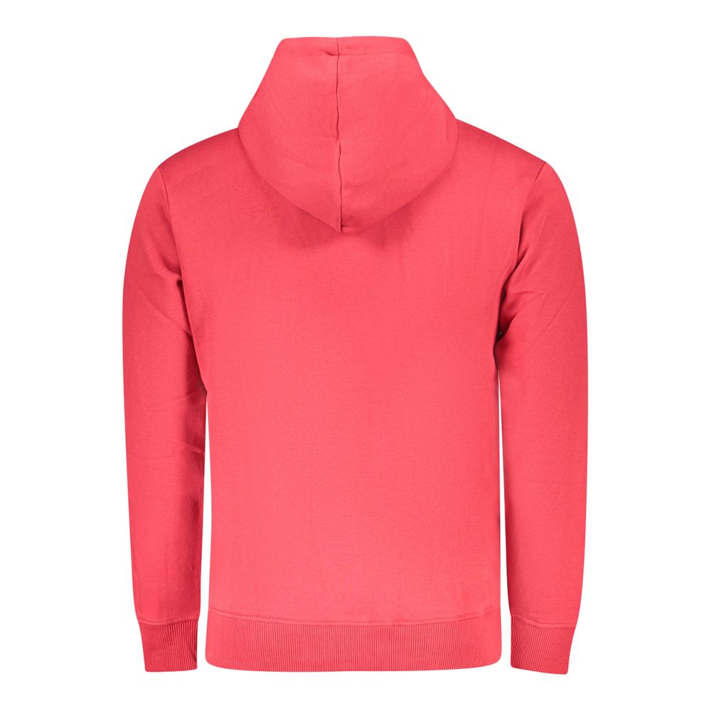 Red Cotton Men Sweater - ventzia
