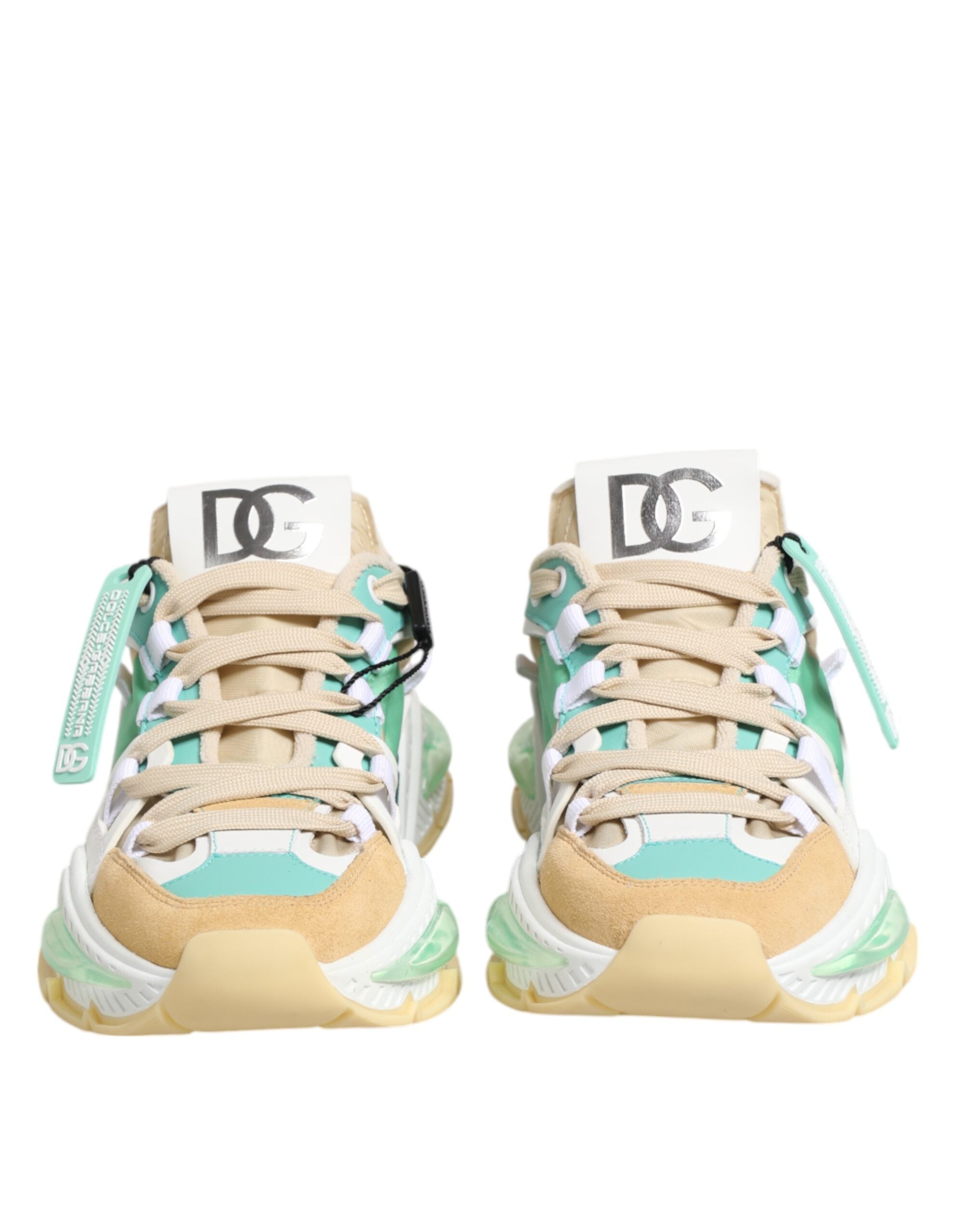 Multicolor Leather Airmaster Low Top Sneakers Shoes - ventzia
