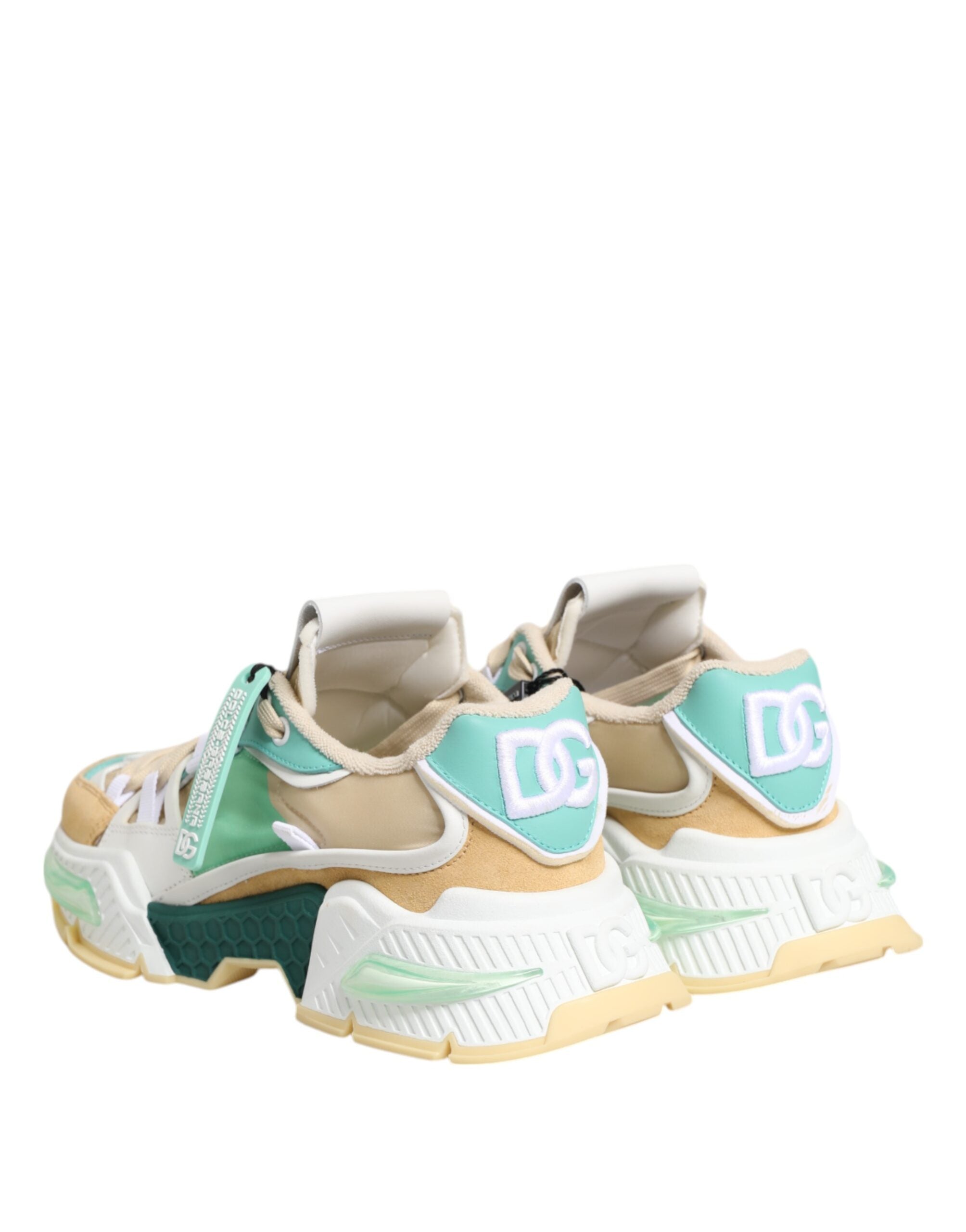 Multicolor Leather Airmaster Low Top Sneakers Shoes - ventzia
