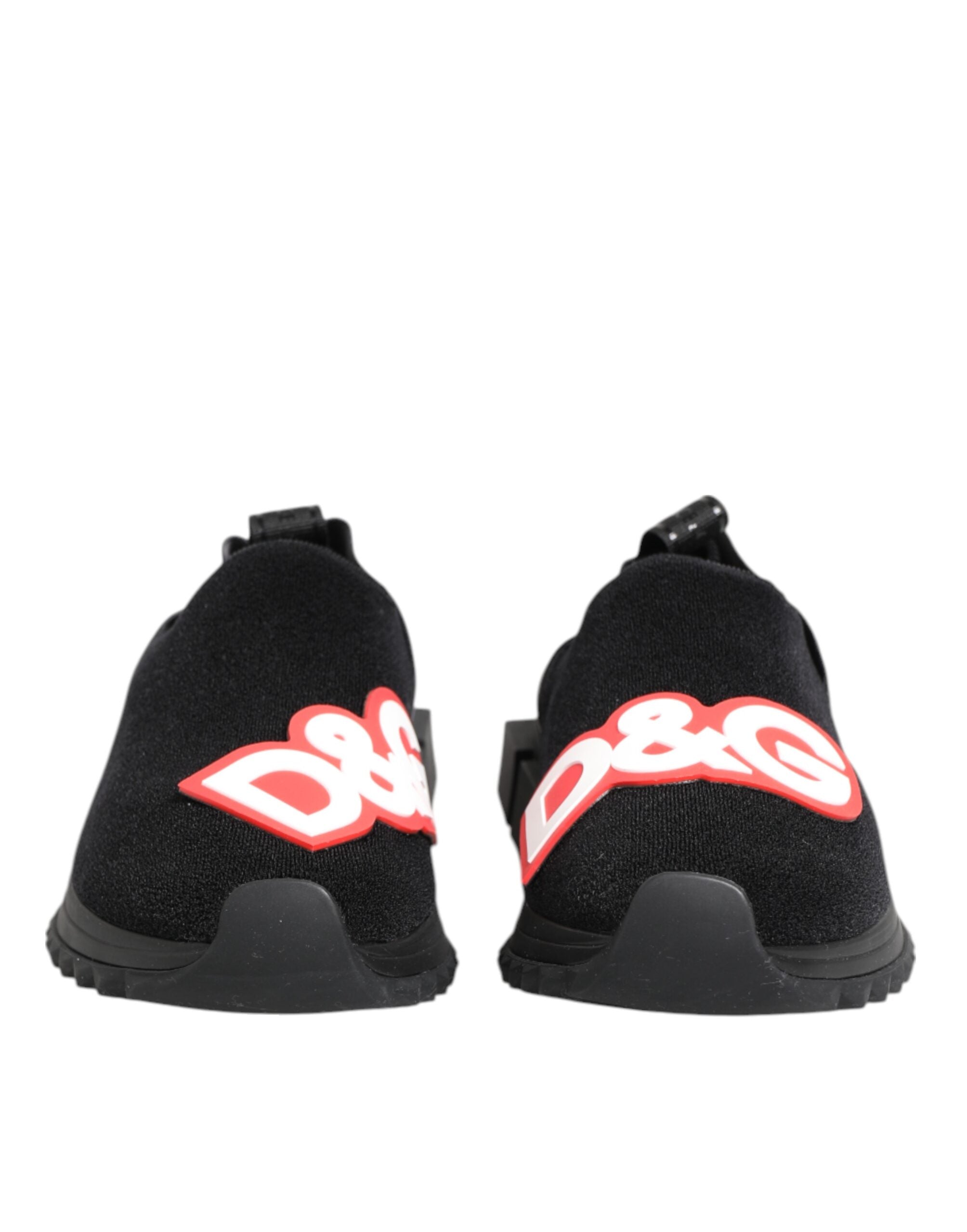 Black Grey Slip On Sorrento Sneakers Shoes - ventzia
