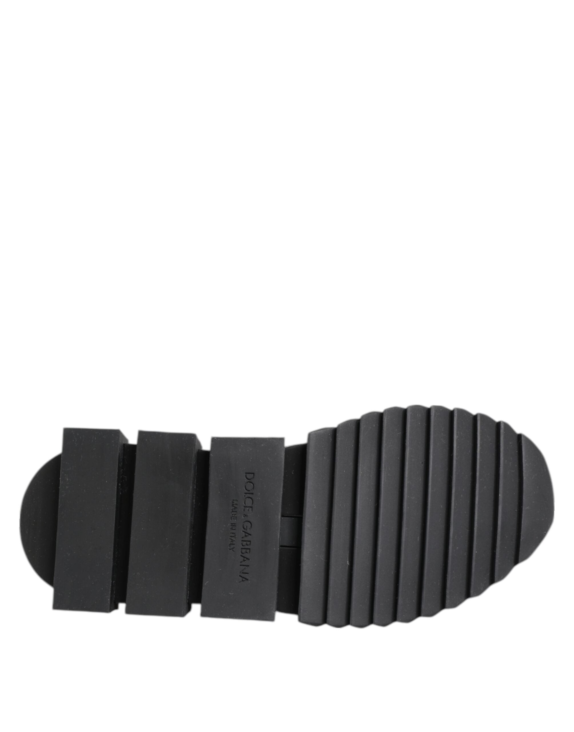 Black Grey Slip On Sorrento Sneakers Shoes - ventzia