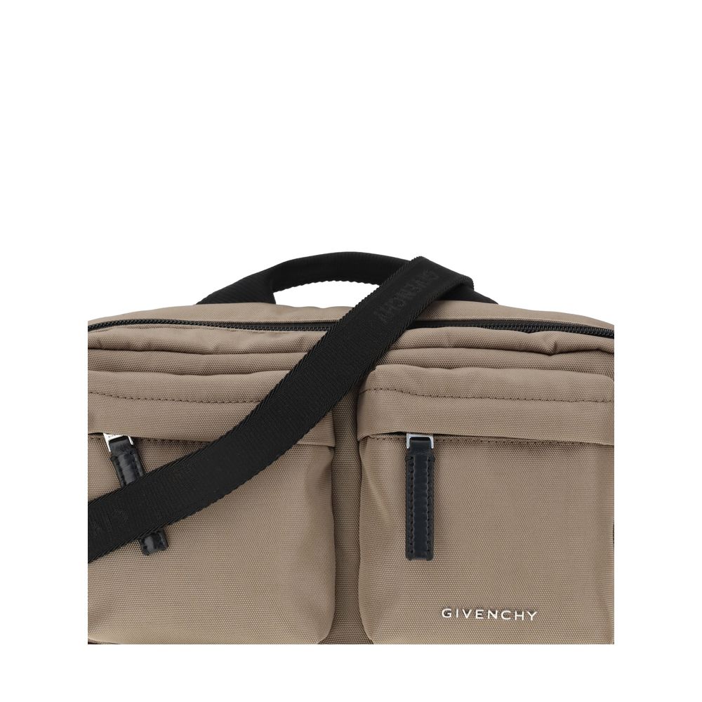Beige Polyamide Handbag - ventzia